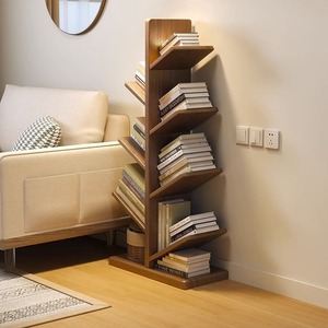 Estantería artística en forma de árbol, estantería para libros infantiles e ilustrados, estantería de almacenamiento para sala de estar, sala de estudio - Product Image 1
