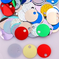 Sac de 500g de perles rondes en PVC à grand trou de 25mm, électroplaquées, à trou latéral, pour pendentifs Yiwu, composants d'accessoires vestimentaires DIY