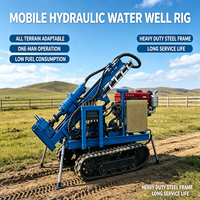 Foreuse hydraulique pour travaux de construction, petite machine de forage électrique ou diesel pour tunnels et travaux de forage.