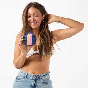 Custom rotondo impermeabile Tyvek piccolo portachiavi con cerniera Mini portafoglio con chiusura a Clip portachiavi Tyvek portamonete - Product Image 6