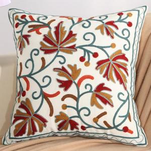 Copricuscino ricamano decorativo per la casa all'ingrosso stile <span class=keywords><strong>etnico</strong></span> copricuscino ricamato divano federa decorazione per la casa CN;ZHE - Product Image 3