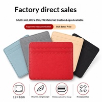 Dompet Kartu Wanita PU Trendy Stok Siap Kirim, Kapasitas Besar, Banyak Slot, Ringkas, Grosir