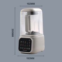Máquina Multifunción para Leche de Soya, Licuadora Eléctrica para Smoothies, Procesador de Alimentos de 1.75L con Bajo Nivel de Ruido