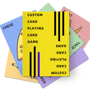 Produzione Personalizzata di <span class=keywords><strong>Tutti</strong></span> <span class=keywords><strong>i</strong></span> Tipi di <span class=keywords><strong>Carte</strong></span> da Gioco di Alta Qualità con Stampa HD - Product Image 6