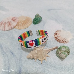 Pride Rainbow LGBT pulsera hecha a mano trenzada ajustable <span class=keywords><strong>Gay</strong></span> Pride accesorios <span class=keywords><strong>amistad</strong></span> cadena pulsera para lesbianas bisexuales - Product Image 6