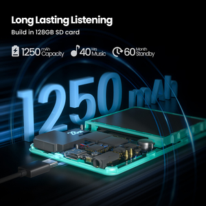 <span class=keywords><strong>Lettore</strong></span> MP3 Innioasis Y1 Direttamente dalla Fabbrica, Display da 2,4 Pollici, Supporto Rockbox e FLAC per Riproduzione Multimediale 5.0, Scheda <span class=keywords><strong>SD</strong></span> da 128GB - Product Image 5