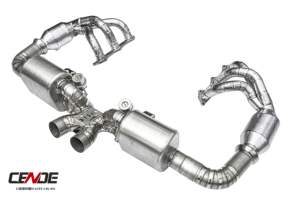 Kit de válvula de recorte de escape para coche, piezas de automóvil de rendimiento de 304 S, sin pantalla, Para 911 arrarrera <span class=keywords><strong>991</strong></span> <span class=keywords><strong>GT3</strong></span> 4,0 - Product Image 2