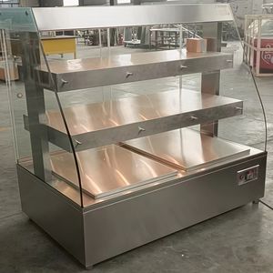 Présentoir chauffant électrique en acier inoxydable de qualité supérieure <span class=keywords><strong>Carrefour</strong></span> pour canard laqué, char siu, porc, petits pains frais, plateaux de petit-déjeuner - Product Image 4