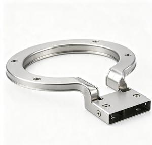 Fabrication sur mesure de tôles métalliques, service de découpe CNC de panneaux en aluminium avec trous de vis et découpes pour un assemblage de précision - Product Image 4