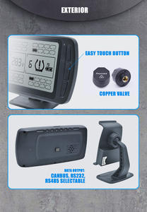 Sistema de Monitoreo de Presión de Neumáticos (TPMS) para Camiones y Remolques, <span class=keywords><strong>8</strong></span>, 12, 18, 22, 34, 110 Ruedas, 203 Psi, 14 Bar - Product Image 5