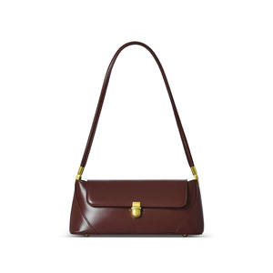 定制奢华设计师PU时尚女式法国手拿肩包人物拉链封口单带棉衬里水 - Product Image 4