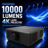 Projecteur à grand écran de 10 000 lumens, laser bicolore 4K pour la cartographie immersive des espaces et les expositions