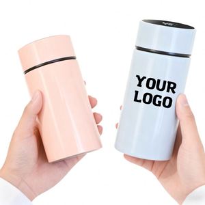 Botella de Agua Inteligente de Metal de 300 ml con Temperatura Indicada, para Regalos Empresariales y Actividades Corporativas, con Logotipo Personalizado Impreso - Product Image 1