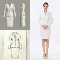 Blazers pour femmes, costumes pour femmes, tenues de bureau, ensembles formels blancs pour femmes, ensemble pour femmes, vêtements pour une image professionnelle
