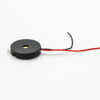 Zumbador Piezoeléctrico de Cerámica de 14MM*2.5MM, Sonido Fuerte, TAT BP1425W, 5v, 4800HZ