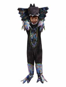 Disfraz de Camuflaje de Tiranosaurio Rex para Niños, Disfraz de Dinosaurio para Actuaciones, Mono de Dinosaurio para Niños para Fiestas - Product Image 2