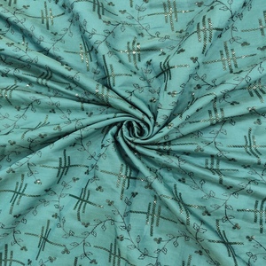 Tela de Seda Cruda de Poliéster Tejida Elegante, Suave, Duradera, Ligera y Transpirable para Acolchado, Costura, Manualidades y Confección de Vestidos - Product Image 2