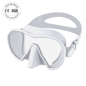 Custom Low-Volume Anti-Fog Silicone Diving <span class=keywords><strong>Mask</strong></span> ajustável para mergulho mergulho Freediving com logotipo personalizado - Product Image 1