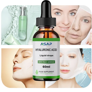 Ausreson ácido hialurónico vitamina C líquido cara cuerpo ingredientes enriquecidos gotas de ácido hialurónico femenino para blanquear la piel - Product Image 2