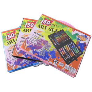 Ensemble de dessin artistique innovant de 160 pièces, crayons, pinceaux Prina, aquarelle, papeterie, cadeaux, achat en ligne - Product Image 6