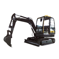 Mini pelle Portable, roulement pivotant, livraison gratuite, petit excavateur