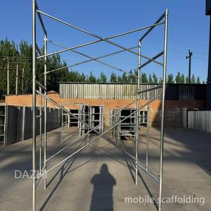 Q235 thép đi bộ di chuyển Mason thang khung giàn giáo trong nhà ngoài trời sử dụng xây dựng thang bất động sản cho trong nhà ngoài trời - Product Image 6