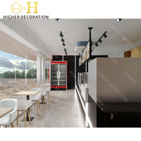Service de conception 3D pour café - Idée unique de design d'intérieur - Décoration de café pour les cafés