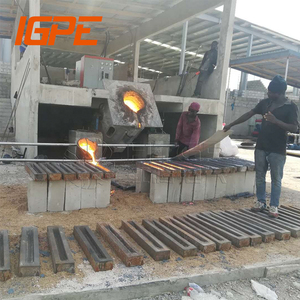 Four à induction pour la fusion de l'acier à haute température, destiné au recyclage des métaux ferreux et aux usines de fusion d'acier inoxydable - Product Image 4