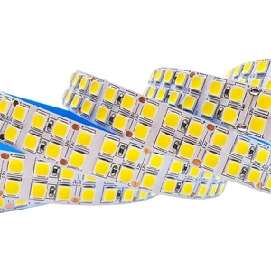 ไฟ LED SMD 5054 แบบแถบคู่ แถบไฟยืดหยุ่น แสงนุ่มนวล ไฟเส้นตรง 12V สว่างพิเศษ แบบเทป แถบไฟ แสงวอร์มไวท์และแสงขาวบริสุทธิ์ - Product Image 2