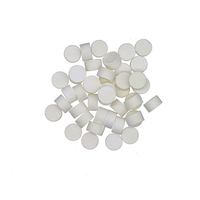 Tablettes de Sulfure de Zinc (ZnS) de Qualité Évaporation par Faisceau Électronique (E), Haute Pureté, Stabilité à ~1100°C, Tailles Personnalisables pour Applications Optiques