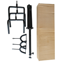 Single Stand Metal Three-Head Guitar Stand Universal String Instrument Accessories