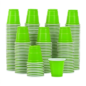 <span class=keywords><strong>Vasos</strong></span> de chupito mini populares de 2 oz, rojos, blancos y azules, desechables, ecológicos, reciclables, de plástico de doble pared, para fiestas, juegos, whisky, refrescos y cerveza - Product Image 3