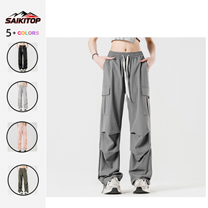 Pantaloni da Lavoro Multitasca per Donna Autunno/Inverno, Comodi e Ampi con Gamba Dritta, Pantaloni Casual Sportivi - Product Image 1