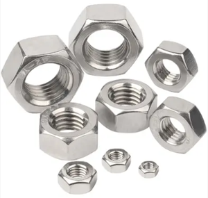 DIN934 Boulons hexagonaux en acier au carbone en acier inoxydable SS304 316 Écrous hexagonaux - Product Image 6