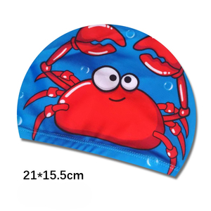El nuevo <span class=keywords><strong>gorro</strong></span> de natación para niños de dibujos animados en stock no es un <span class=keywords><strong>gorro</strong></span> de natación lindo con protección para la cabeza y protección para los oídos - Product Image 6