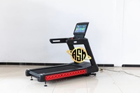 ASM FITNESS ASM-1028 – Tapis de course à écran LED avec capteur de fréquence cardiaque pour entraînement cardio direct – Prix usine