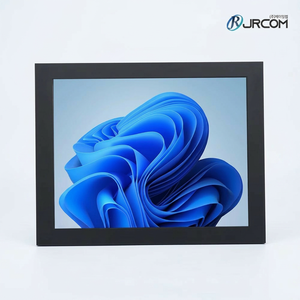 Moniteur industriel JRCOM 17 pouces, PC tout-en-un avec écran tactile résistif, montage mural VESA (en stock), Intel Core I5-8250U 4 Go - Product Image 1