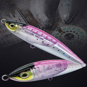 Esca Artificiale di Alta Qualità 150mm 180mm Tipo Walk the Dog, Affondante e Galleggiante, Esca a Matita in ABS <span class=keywords><strong>per</strong></span> Spigola - Product Image 2