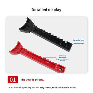 Cric de levage de <span class=keywords><strong>voiture</strong></span> en acier réglable de type broche métallique 3/6 tonnes avec construction robuste pour le levage de véhicules - Product Image 6