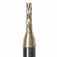 Jandeli Fresa Recta de Carburo de Tungsteno de 3 Filos con Vástago de 1/2 pulgada, Recubrimiento Nano Dorado, Cortador de Aleación Soldado, Soporte para Envío Global por Aire y Mar