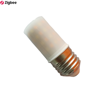 Ampoule LED intelligente Tuya Zigbee 2700K 4000K 6500K à intensité variable E27, 3CCT AC 110V/220V 6W, compatible avec la maison intelligente connectée par Wi-Fi