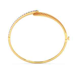 Bracelets en diamant naturel taillé brillant de qualité supérieure pour femmes, en argent et or, haute pureté, pour un usage quotidien, au bureau, lors de fêtes et de réceptions - Product Image 1