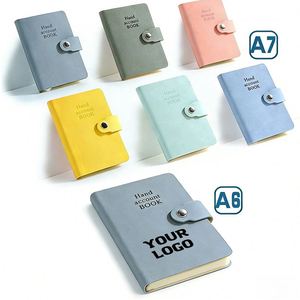 Popular Vintage Pu Leather Notebook <b>A5</b> Personalized Custom <b>Diary</b> Journal Laser Blanks Leatherette Notebooks - Product Image 1