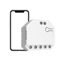 Module d'interrupteur intelligent manuel MINI DUALR3 2 voies avec mesure et temporisation pour Android, Home Bar, eWeLink, Alexa, Google Home