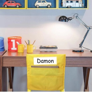 Multipurpose Oxford Fabric Storage Bag For Desk Chair Student Organizer With <b>Name</b> <b>Tag</b> Pocket Bedroom Use - Product Image 4