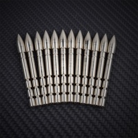 Vente d'usine Pointe de flèche de tir à l'arc 100 grains 4,2 mm Pointe à insérer pour tige de flèche Pointe de tir sur cible Pointes de flèche