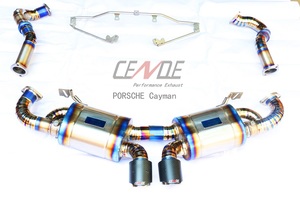 3.0T ท่อไอเสียสแตนเลส Catback สำหรับ Porsche Boxster และ Cayman <span class=keywords><strong>981</strong></span> - Product Image 2