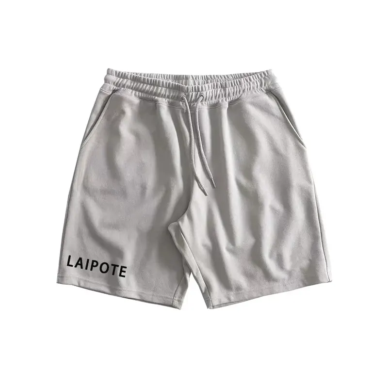 Pantalones cortos de algodón 100% para hombre, de alta calidad, sueltos, gruesos, para verano