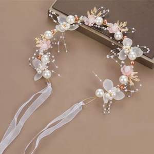 เครื่องประดับคอร์นัสเดอเรนาส์สำหรับเด็กรัดเกล้าและมงกุฎประดับเพชรทำจากพลาสติกประดับหัวลูกแพร์ - Product Image 4