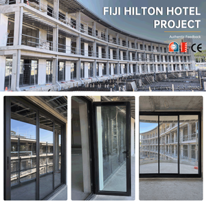 Proyecto de Ventanas y Puertas de Aluminio para el Hotel Hilton <span class=keywords><strong>Fiji</strong></span> de EOKO con Puerta Corredera, Ventana Abatible y Ventana Panorámica, Solución Integral - Product Image 1